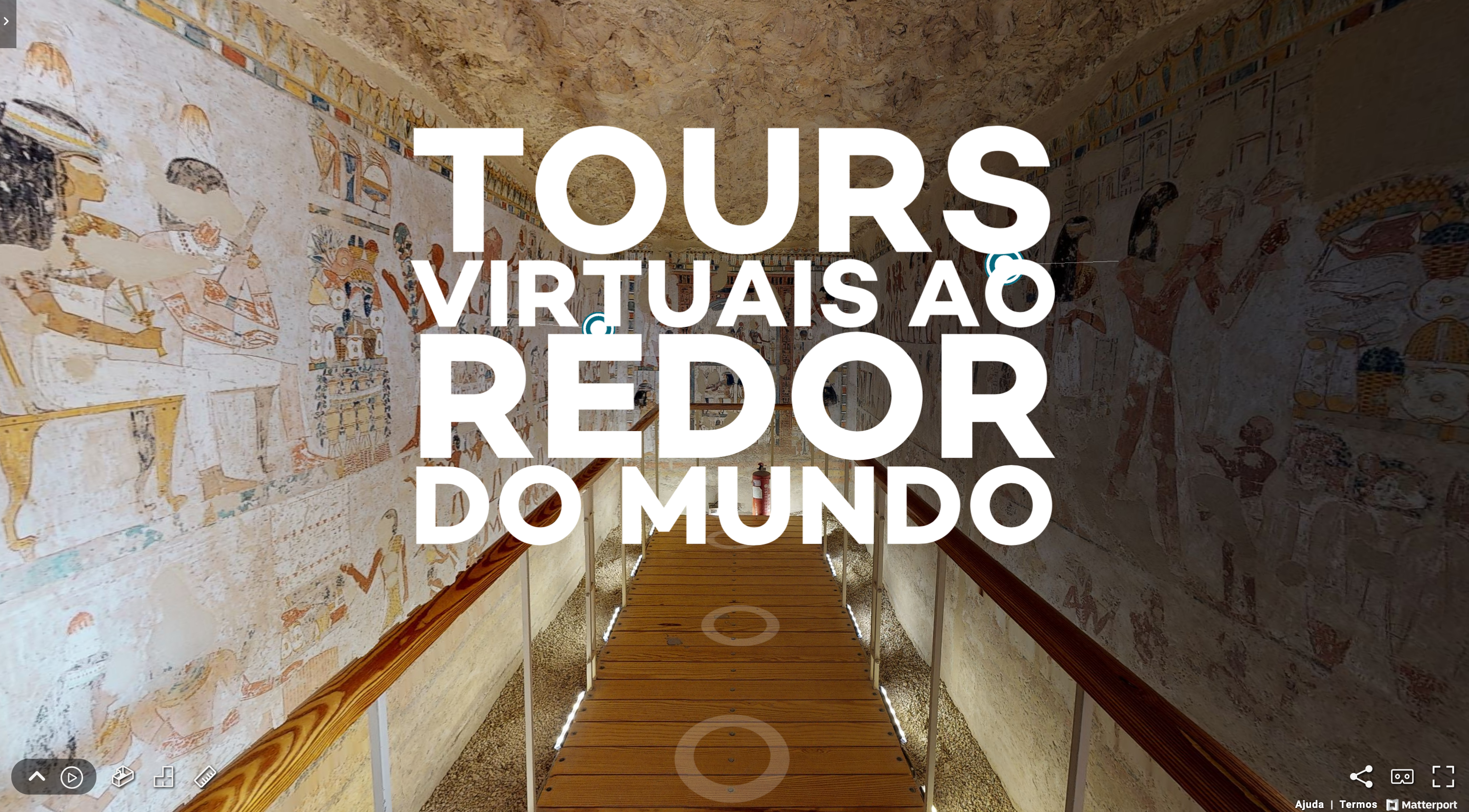 Tours virtuais ao redor do mundo